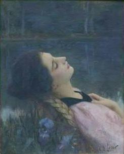 Charles-Amable Lenoir The Calm France oil painting art